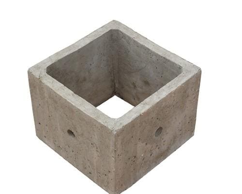 Caixas pré moldadas de concreto